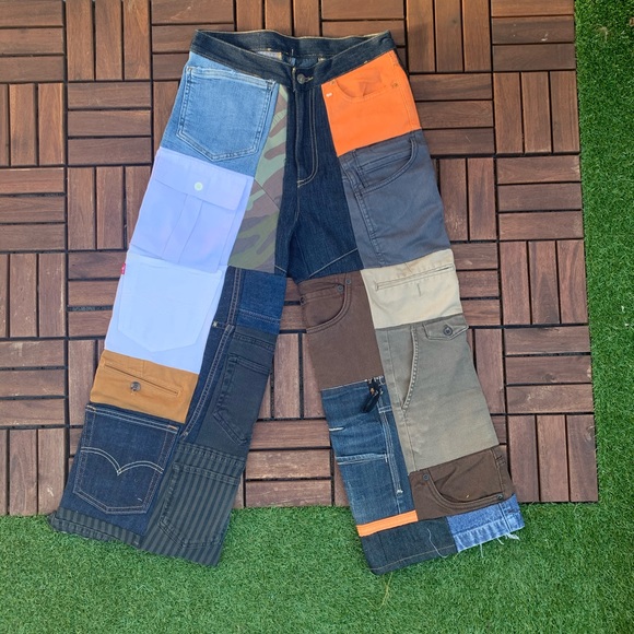 Custom made flared jeans - Picture 4 of 10